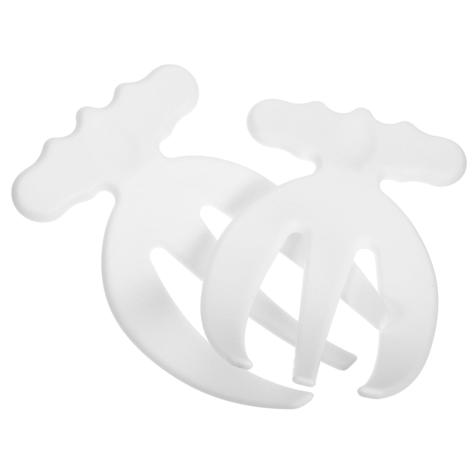 SOLUSTRE Salad Claw Plastic Salad Forks Stirring Forks Serving Kitchen Essential