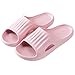 Nanxson Femme Chaussons Sandales Pantoufles Hommes Antidérapant Chaussures de Plage (36/37 EU,Rose)