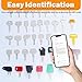42 Heavy Equipment Key Master Set, Construction Machine Ignition Keys for CAT Caterpillar Volvo JCB JLG John Deere Hyster Komatsu Kubota Yanmar Daewoo Takeuchi Ford New Holland and More