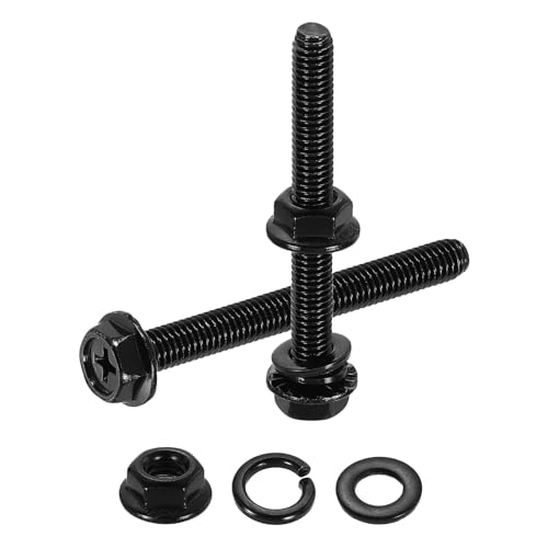 Tornillos hexagonales de brida de acero inoxidable 304 M6x55mm de alta resistencia a corrosión