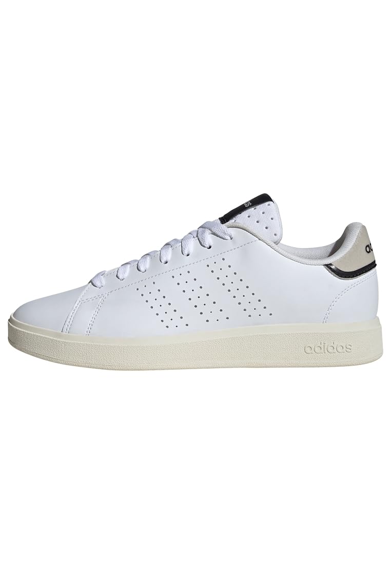 adidas Men's Advantage Base 2.0 Shoes, FTWR White/FTWR White/Wonder Alumina, 8.5 UK