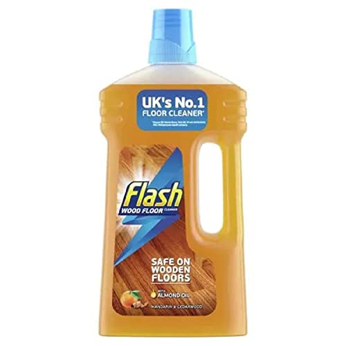 Flash Wood Floor Cleaner With Orange Peel Oil, 1L