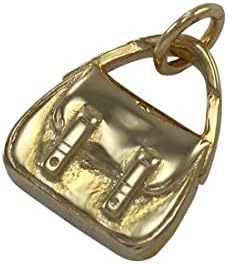 gold handbag charm