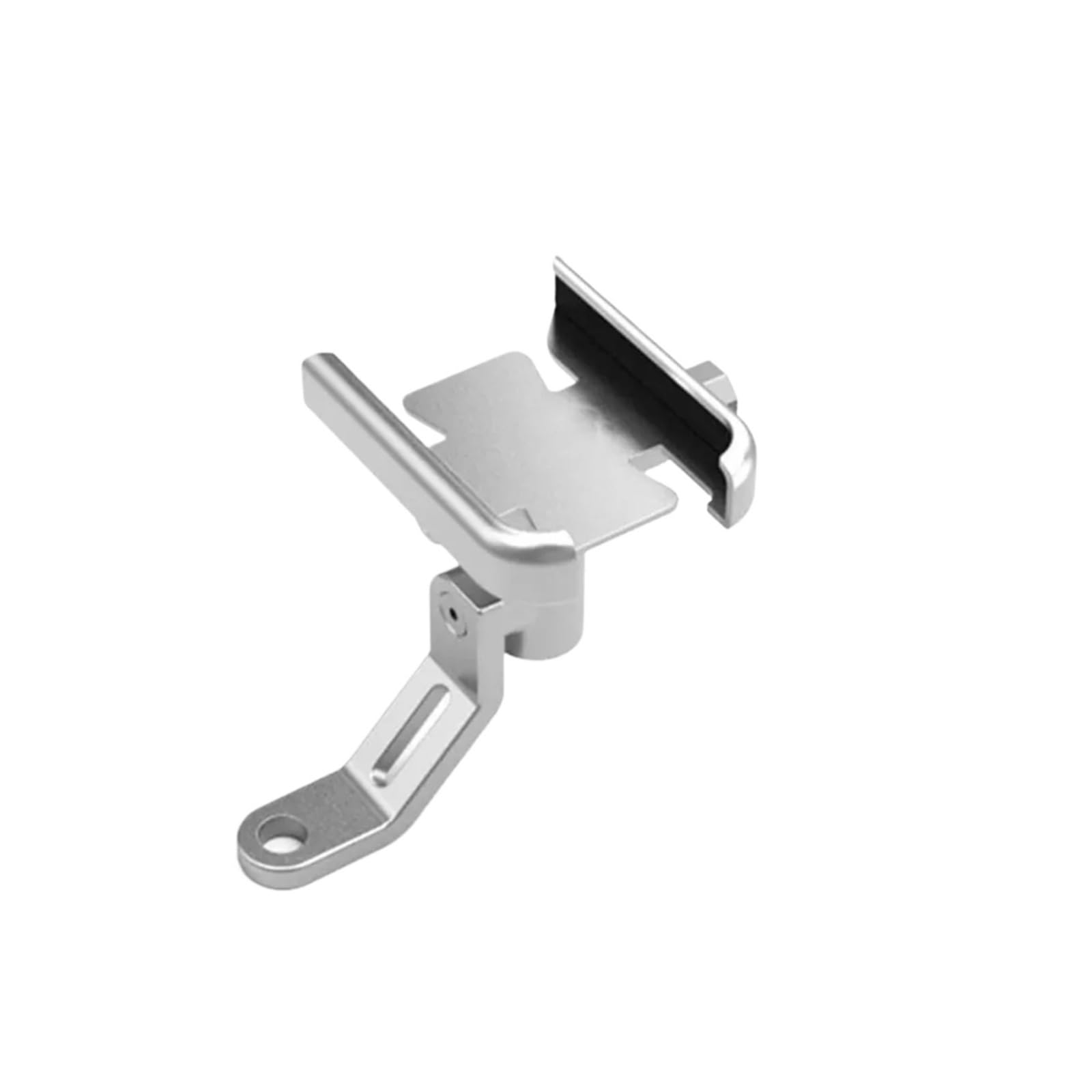 Support de téléphone de vélo de Moto Support GPS Support de téléphone Portable Support de Guidon réglable Support de téléphone de vélo Support de Cyclisme antidérapant(Silver - A)