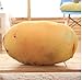 RKZM Pomme de Terre 55 * 35Cm Simulation Oreiller Peluches Jouets Sieste Oreiller Doux Coussin Kawaii Cadeau d'anniversaire Canapé Lit Décoratif