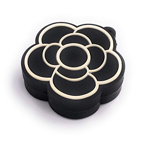 Onwomania Clé USB drôle de Fleur de Fleur de Rose Noire Clé USB 16 Go USB 2.0