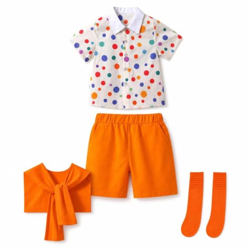 Uniforme escolar unisex para el patio y clase en días calurosos de verano