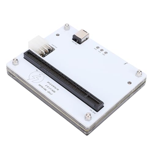 PUSOKEI eGPU Dock for Thunderbolt 4/3 & USB4，eGPU Enclosure with PCIe 16X Slot - Supports SSD /10G NIC Hot - Swappable, 12V DC or PD Powered