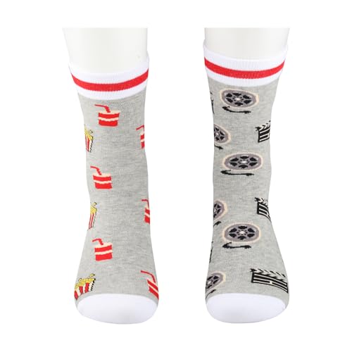 Chaussettes popcorn CENWA : le cadeau parfait pour cinéphile