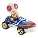 Hot Wheels - Mario Kart, Vehiculos, Toad, Coche de juguete (Mattel GBG30) , color/modelo surtido