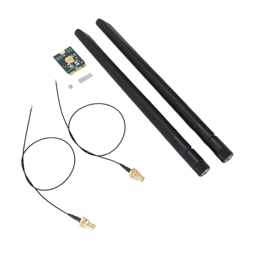 JTLB WiFi 6e Wireless Card, 4200Mbps Band 2.4GHz 5GHz 6GHz Network Adapter for Windows 10 and 11 with Integrated BT5.2, Easy Installation on PCs for MU-MIMO Performance miniatura 4