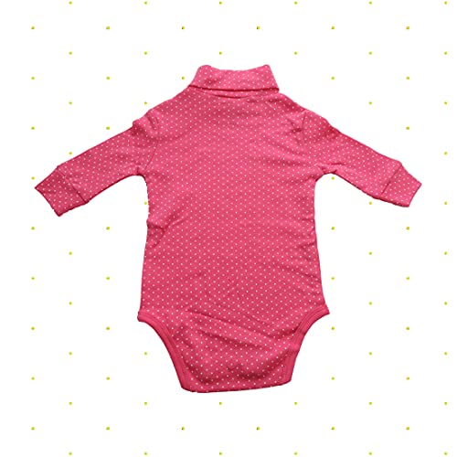 Spasilk 2-Pack Baby Turtleneck Long Sleeve Bodysuit—Baby Boy and Baby Girl—Baby Essential—Baby Shower Gift3