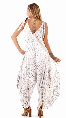 Mono ancho estilo harem para mujer que busca ropa cómoda que no apriete 4