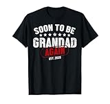 Ascendido a Gandad Est. 2025 Nuevamente Pronto Para ser Nuevo Abuelo Camiseta