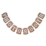 CTY Wedding Vintage Rustic Wedding Photo Props Garland/Banner Decoracion Bodas PHOTOBOOTH