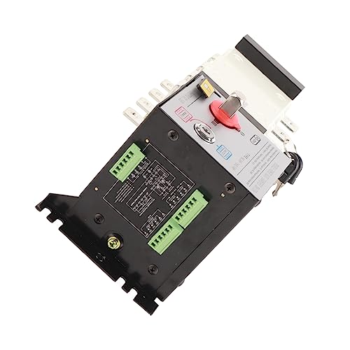 KIMISS - KIMISS Commutateur de Changement de Générateur de Puissance Double Commutateur de Transfert de Générateur AC400V de Transfert Automatique de Sélection de Double Puissance Réécrit (160A)