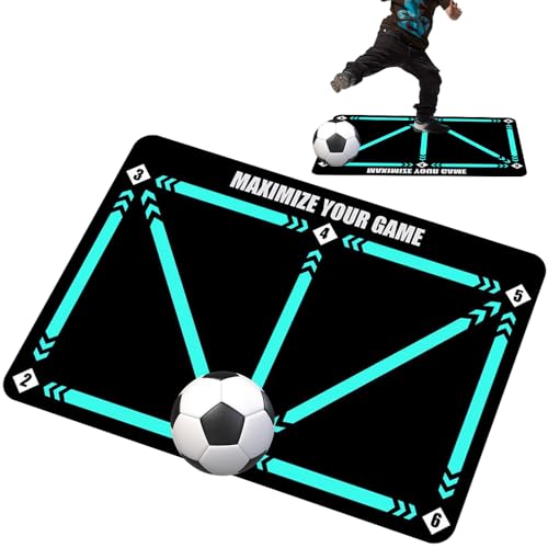Accessoire d'entraînement de football tapis antidérapant 60 x 90 cm