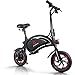 Bici Elettrice Adulto Bicicletta Elettrica Pieghevole E Bici 250 W, Autonomia 23km, velocità Massima 25 km/h, 12 Pollici Pneumatici Gonfiabili, B1