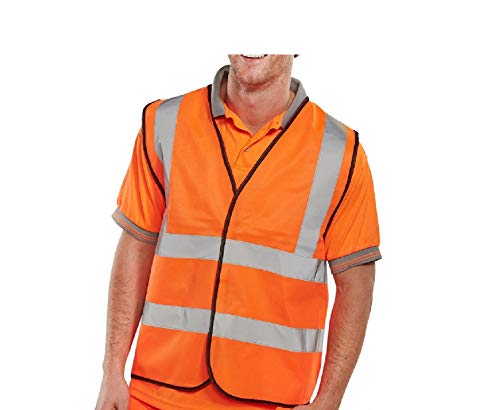 Beeswift Hi Vis Waistcoats Pack of 1 Orange