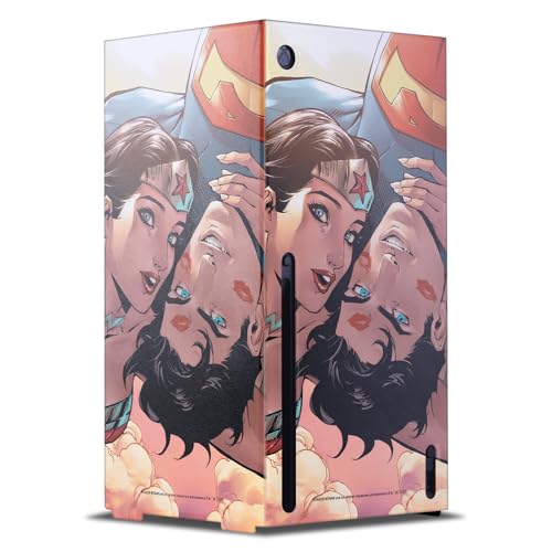 Xbox Series X Wonder Woman habillage vinyle DC Comics pour salon gaming