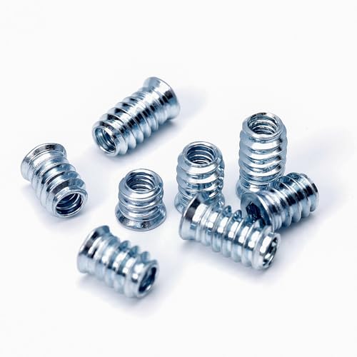 Image of 220pcs Threaded Inserts for Wood, 1 /4-20 x 10mm 15mm 20mm, 5 /16-18 x 15mm 20mm, Wood Screw Insert Nut