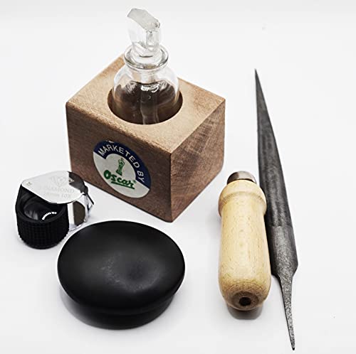 SWISSO Gold Testing Kit 2 Bottle, Files, Round Kasoti, 10X Eye Glass for Checking of Gold Purity in Banks, Valuers, Lenders, Exchangers,Gold Buyers, Pan Shop, Jewellery Retailers, etc (B09GYQN1MG) Amazon Price History, Amazon Price Tracker