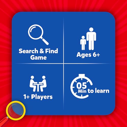 image for Skillmatics Board & Card Game - Found It, Scavenger Hunt for Kids, Adu