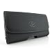 [Rhino]XL Size Leather Case Holster Cover Side Pouch with Belt Clip & Belt Loot for SPRINT samsung galaxy S 4 S4 SIV MINI (fits the Phone + otter box / commuter case / dual layer hybrid case. This case will to big if you just want to fit with phone itself)