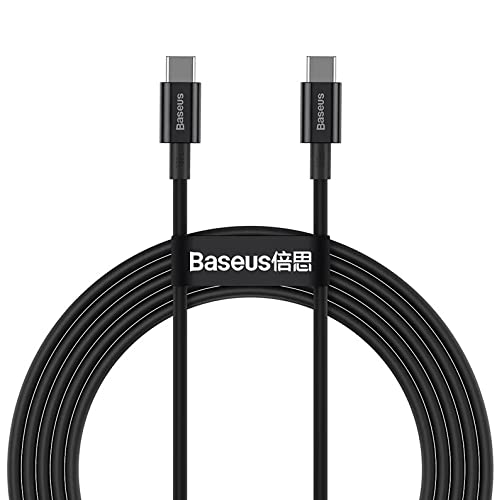 Baseus Smartphone, Laptop, Tablet Superior Series Fast Charging Data Cable (Type C 2 C 100W) Black (B09MTDJYT7) Amazon Price History, Amazon Price Tracker