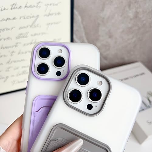 Étui portefeuille iPhone 13 chic en cuir texturé rose de haute finition - 4