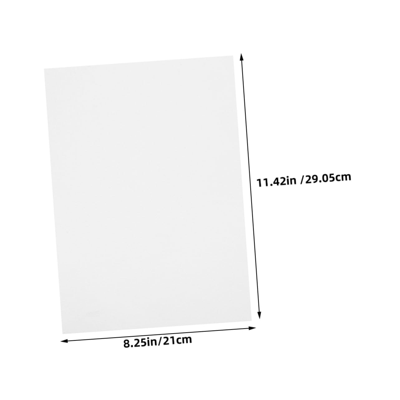 A4 Zeichenblock mit 100 Blatt Dickem Weißem Papier für Malen | Stabile Oberfläche, Professionelles Material, Geeignet für Mehrere Maltechniken