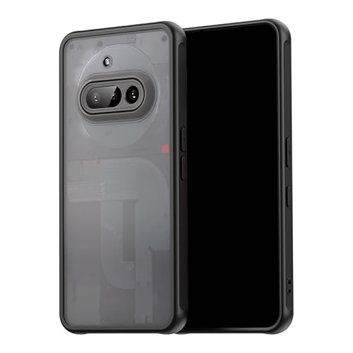 TRIPLE RIVER�EFor Nothing Phone 4a �P�[�X �J�o�[ �}�b�g������ �V���v�� �n�[�h�P�[�X For �i�b�V���O �t�H��4a �X�}�[�g�t�H��/�X�}�z�P�[�X/�J�o�[(�u���b�N)