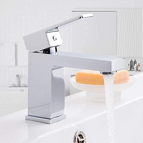Robinet d'évier cascade anti-éclaboussures en laiton pour rénover votre lavabo