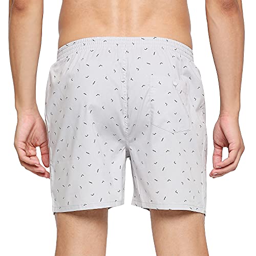 Image of Longies Men's Cotton Printed Regular Boxer Shorts