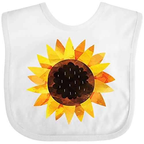 inktastic Summer Sunflower Baby Bib