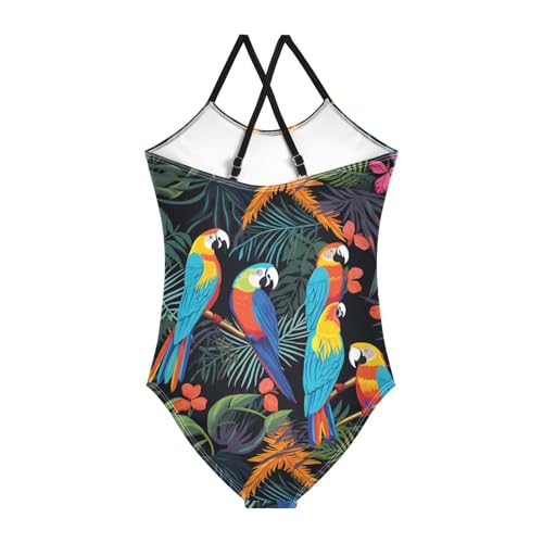 Image of CaTaKu Girls Swimsuits One Piece Bathing Suits Toddler Summer Beach Swimsuits Girls Swimwear 2-8 Years