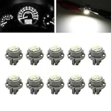 YnGia T6.5 led bulbs, Gauge Cluster Led Lights Instrument Cluster Bulbs Led Dash Lights Bulbs 10pcs 2SMD Panel Lights for Car Interior Gauge Cluster Accessories