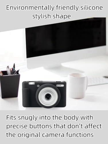 Funda para Cámara Sony ZV-1F/II/M2 silicona negra miniatura 4