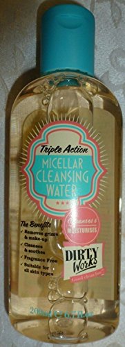 DIRTY WORKS~~3 IN 1 GENTLE~~MICELLAR CLEANSING WATER~~ALL SKIN TYPES 8.4 OZ by Dirty Works