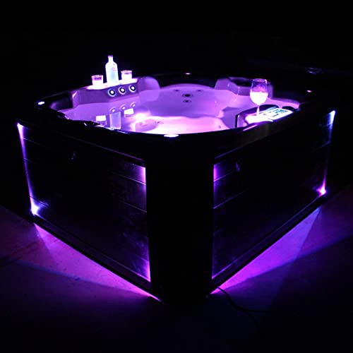 Vasa-Fit Whirlpool W-180 SkyWhite/SkyBlack 4 Pers. NEU Outdoor Indoor Hot Tub Whirlpools King-SPA kaufen – Bild 5