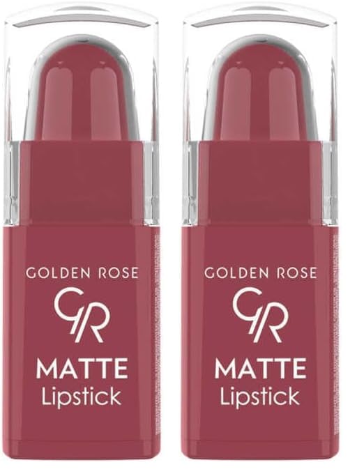 Golden Rose Matte Lipstick (Mini) No:14 - Ruj 2li paket