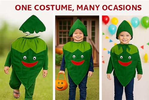 Image of FancyDressWale Fruit & Vegetable Fancy Dress Costume for Kids | Free Size 2-10 Years | School Fancy Dress, Stage Shows, Theme Parties