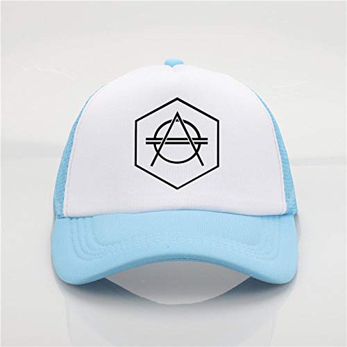 Preisvergleich Produktbild Axlgw Don Diablo Baseballkappe Herren Damen Sonnenmütze Graffiti Baseballkappe Hohe Qualität Mehrfarbig Sommerhut Himmelblau