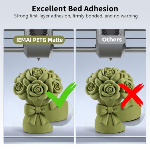 Image of IEMAI Olive Green Matte PETG Filament 1.75mm 1kg Compatible with Bambu Lab