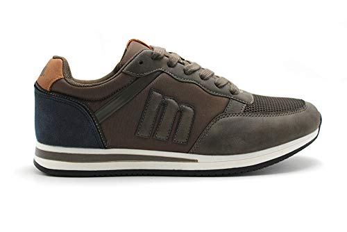 Mustang Metro, Zapatillas Deportivas Hombre, Wansuede Kaky, 42 EU