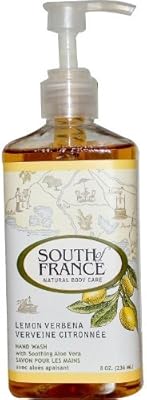 South of France, Lemon Verbena, Hand Wash with Soothing Aloe Vera, 8 oz (236 ml) (Pack of 2)