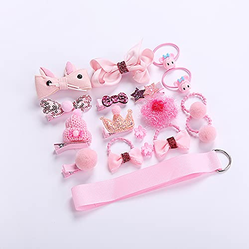 18pc Melbees Hair Accessories Set with Clips and Bands