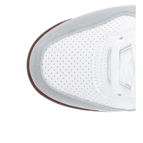 Image of Diadora Mens Winner Suede Leather Lace Up Sneakers Shoes Casual - Grey, White