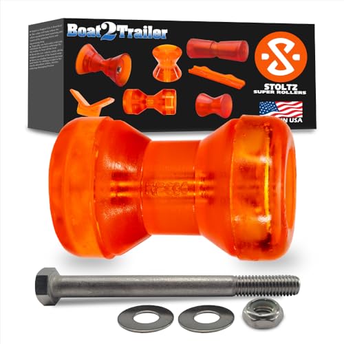 3? Boat Roller Kit Slotted V with Flat End Caps and Hardware – RP336-325 Stoltz