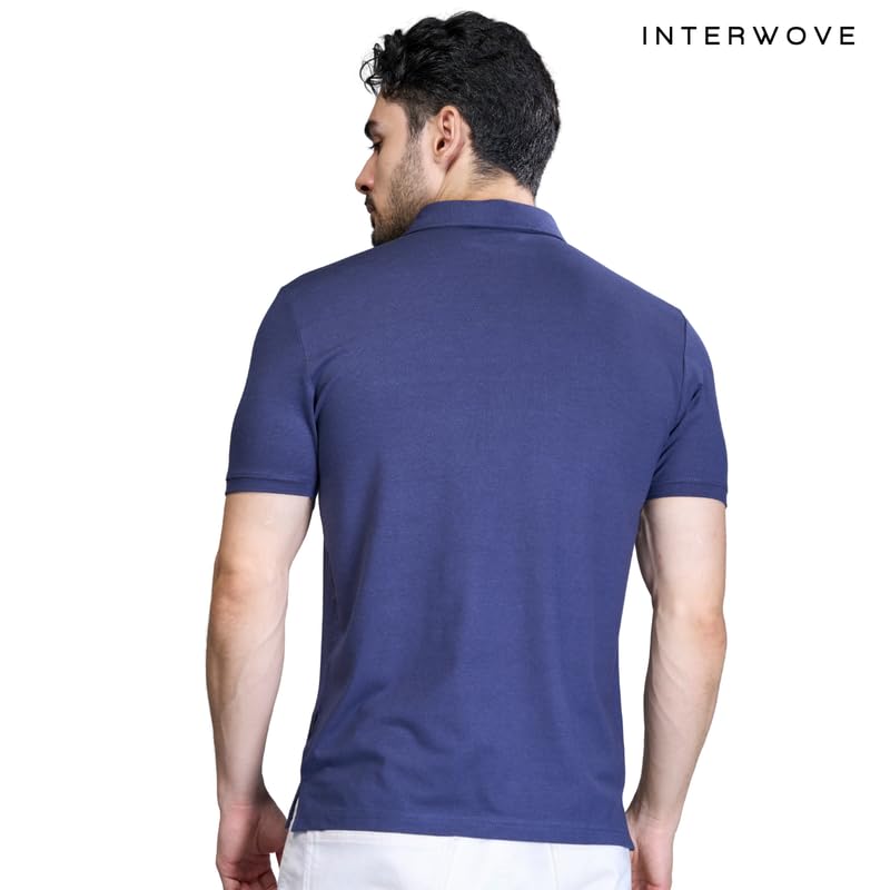 Image of Interwove Bamboo Knitted Polo T-Shirt